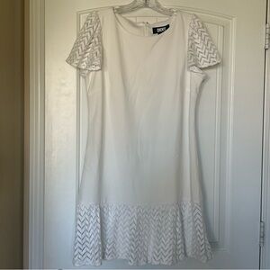 DKNY White Dress size 12